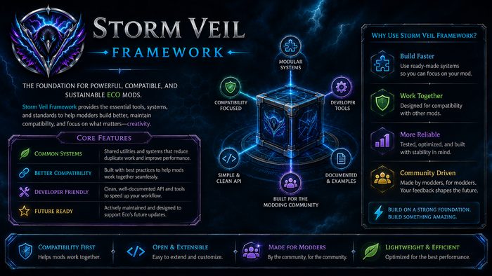 Storm Veil Framework key art
